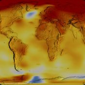 Küresel ısınma kendini ciddi ölçüde belli etmeye başlıyor (US Climate Prediction Center)