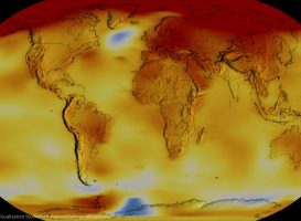 Küresel ısınma kendini ciddi ölçüde belli etmeye başlıyor (US Climate Prediction Center)